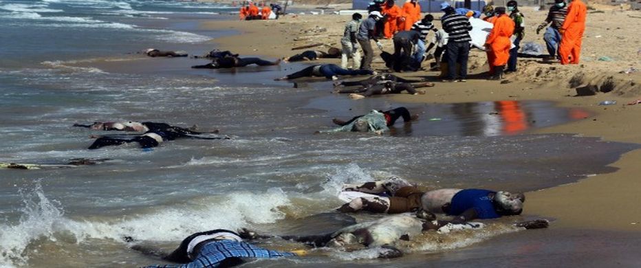 europa decenas de cadaveres de inmigrantes en las costas de libia